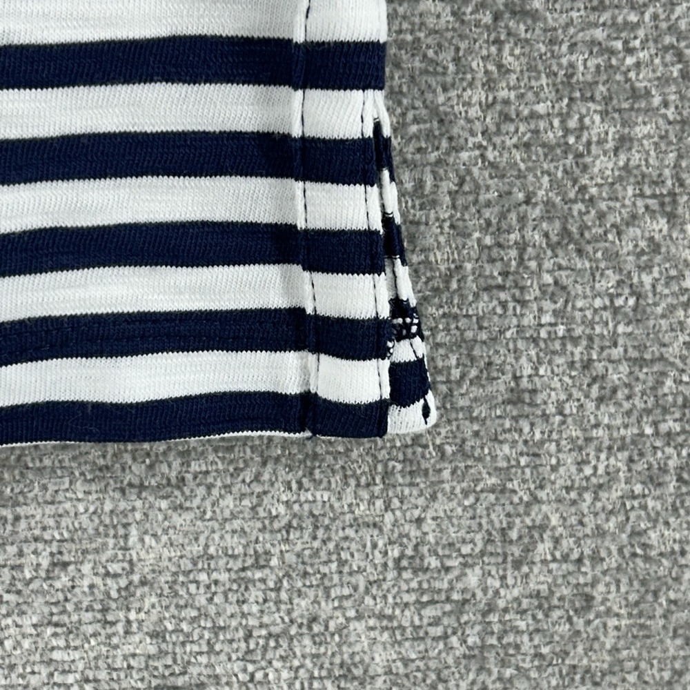 Tommy Bahama Breton Stripe Relax Top Women Size Small Blue White Summer NEW - Picture 6 of 9